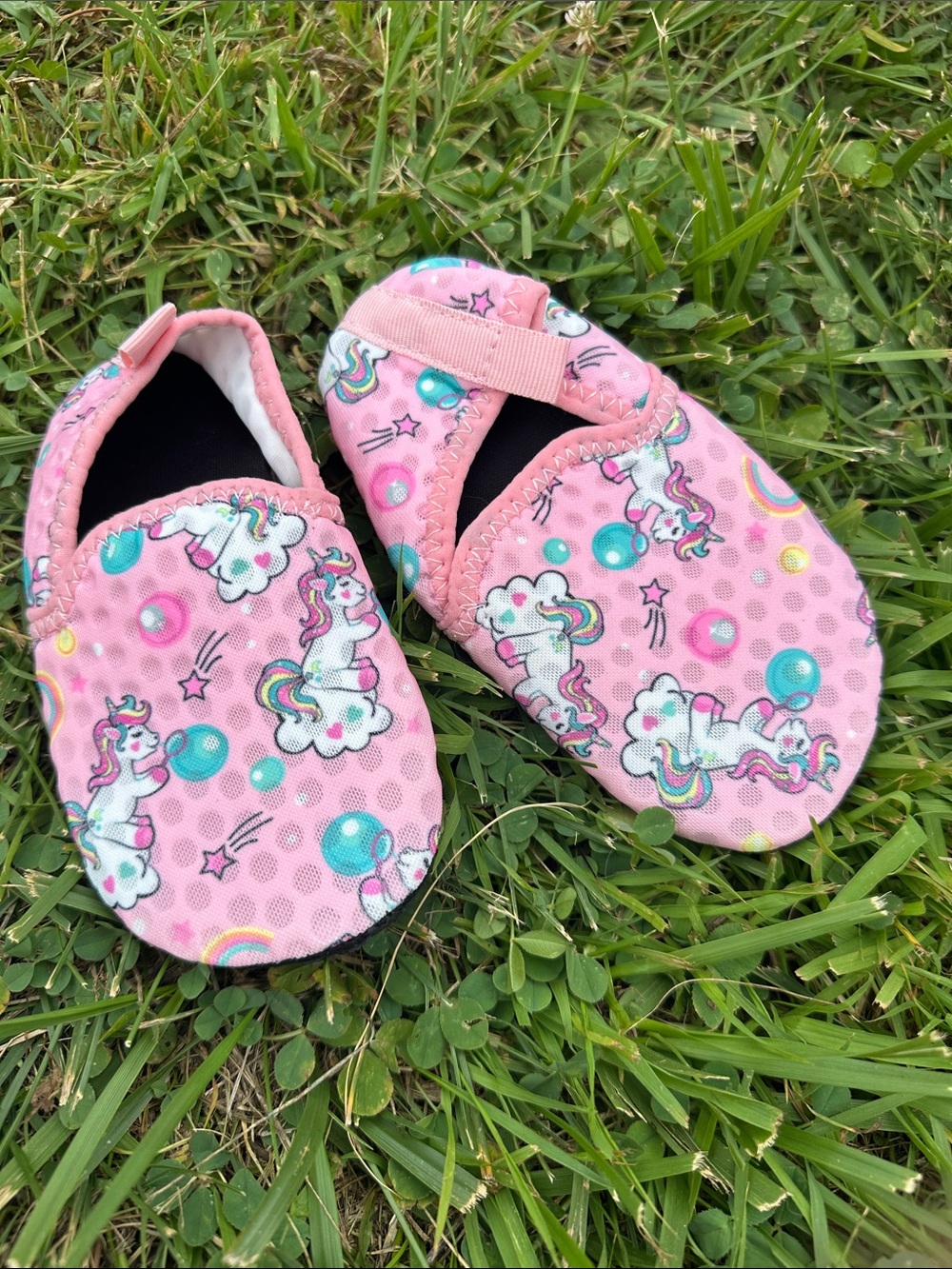 ✨FREE✨Pink Unicorn Slip-On Swim Shoes